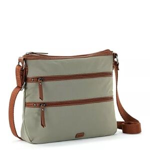 The Sak Esperato Nylon Crossbody Bag Sage NWT